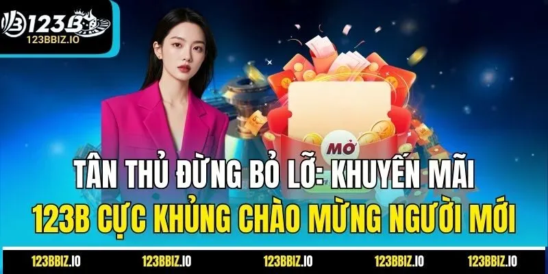 Tân Thủ Đừng Bỏ Lỡ: Khuyến Mãi 123B Cực Khủng Chào Mừng Người Mới